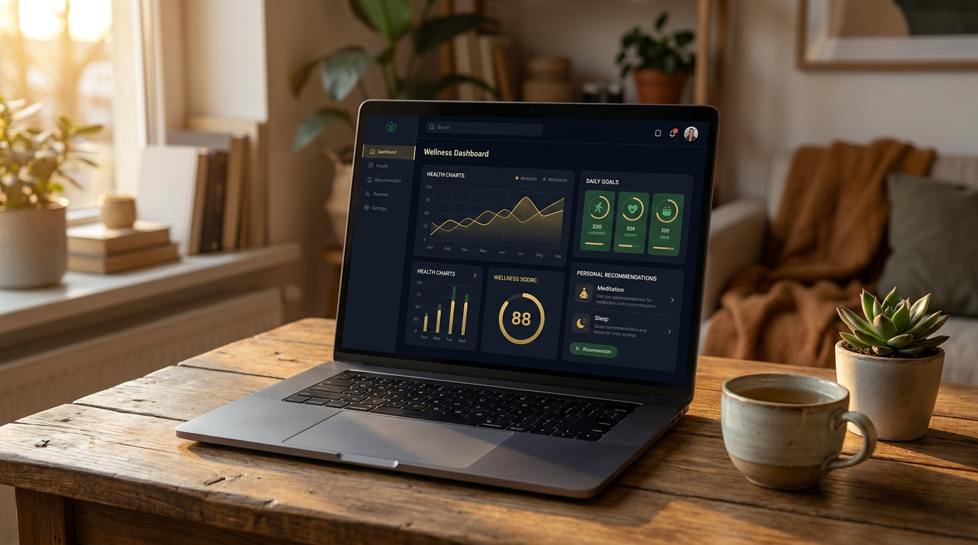Genesis World Health personalized wellness dashboard showing health insights and recommendations